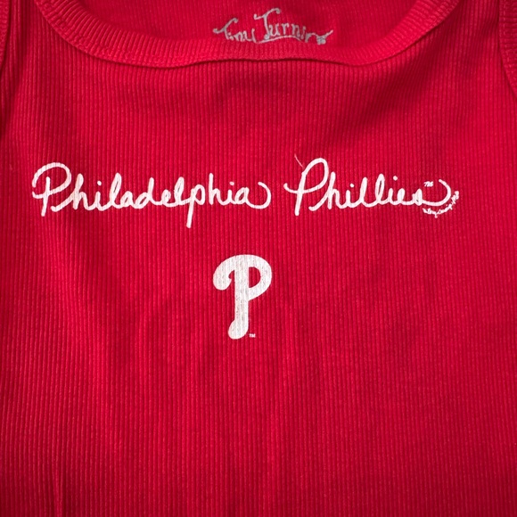 Philadelphia Phillies Red Tank Top - Picture 3 of 3